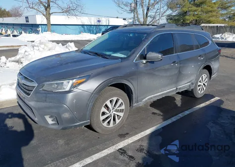 2021 Subaru Outback Premium из США, поврежденный, VIN 4S4BTACCXM3216711